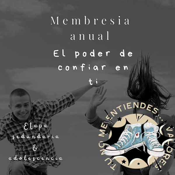NO ME ENTIENDES «Membresía el poder de confiar en ti»