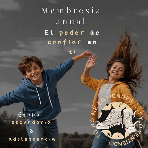 NO ME ENTIENDES «Membresía el poder de confiar en ti»