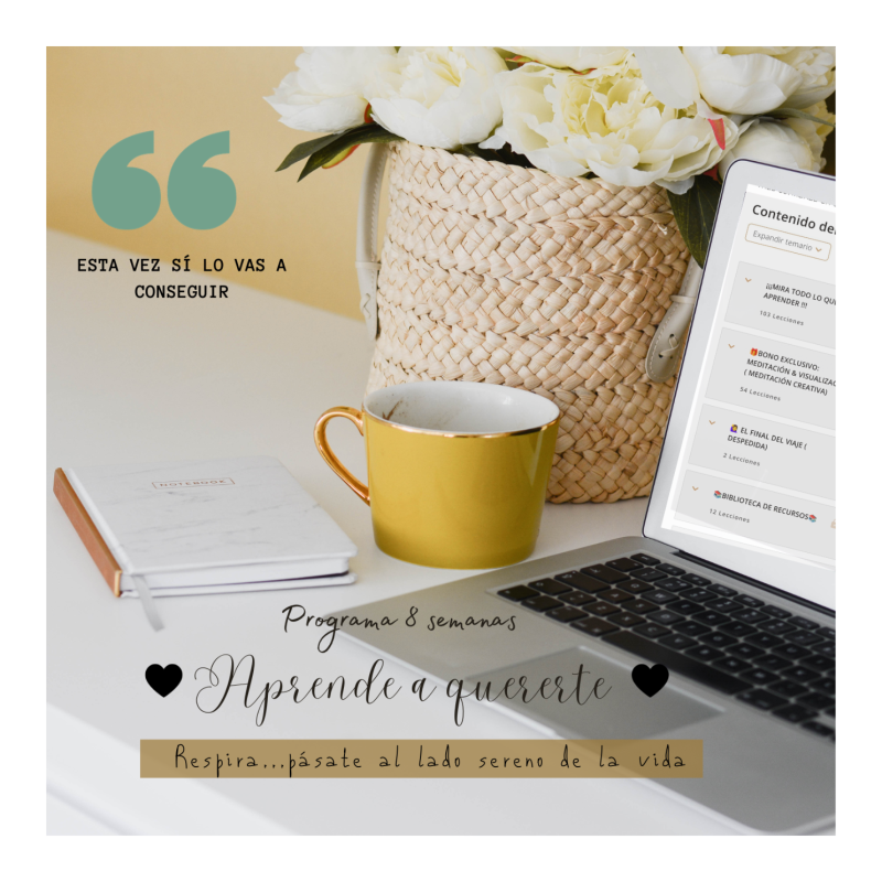 PROGRAMA 8 SEMANAS ♥️ SANA LA RELACIÓN CONTIGO MISM@♥️